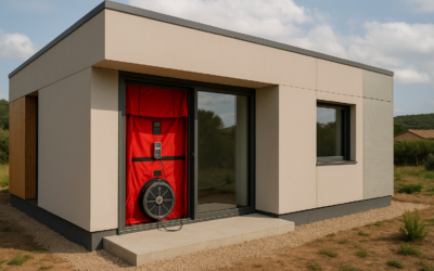 Casa pasiva prefabricada en España: requisitos, Blower Door y certificación Passivhaus