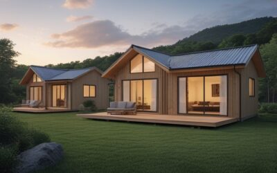 Descubre las casas prefabricadas en terreno rústico, ideales para tu refugio natural y sostenibilidad.